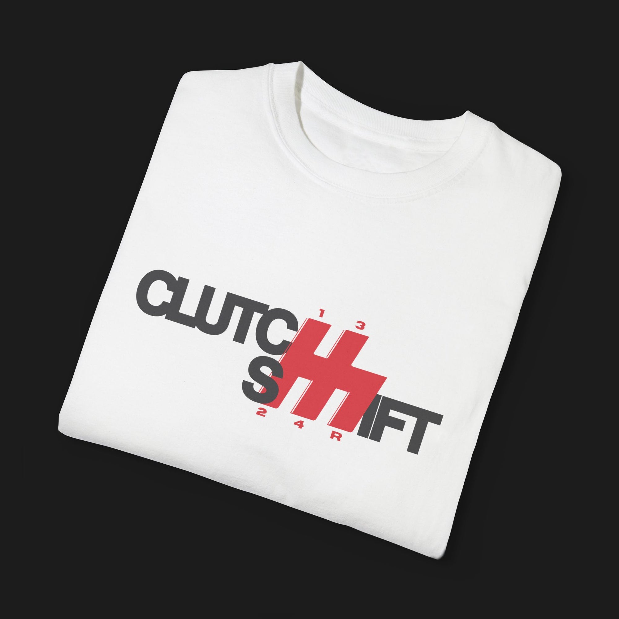 Clutch Shift Automotive Graphic T-Shirt | Mens & Womens (Unisex)