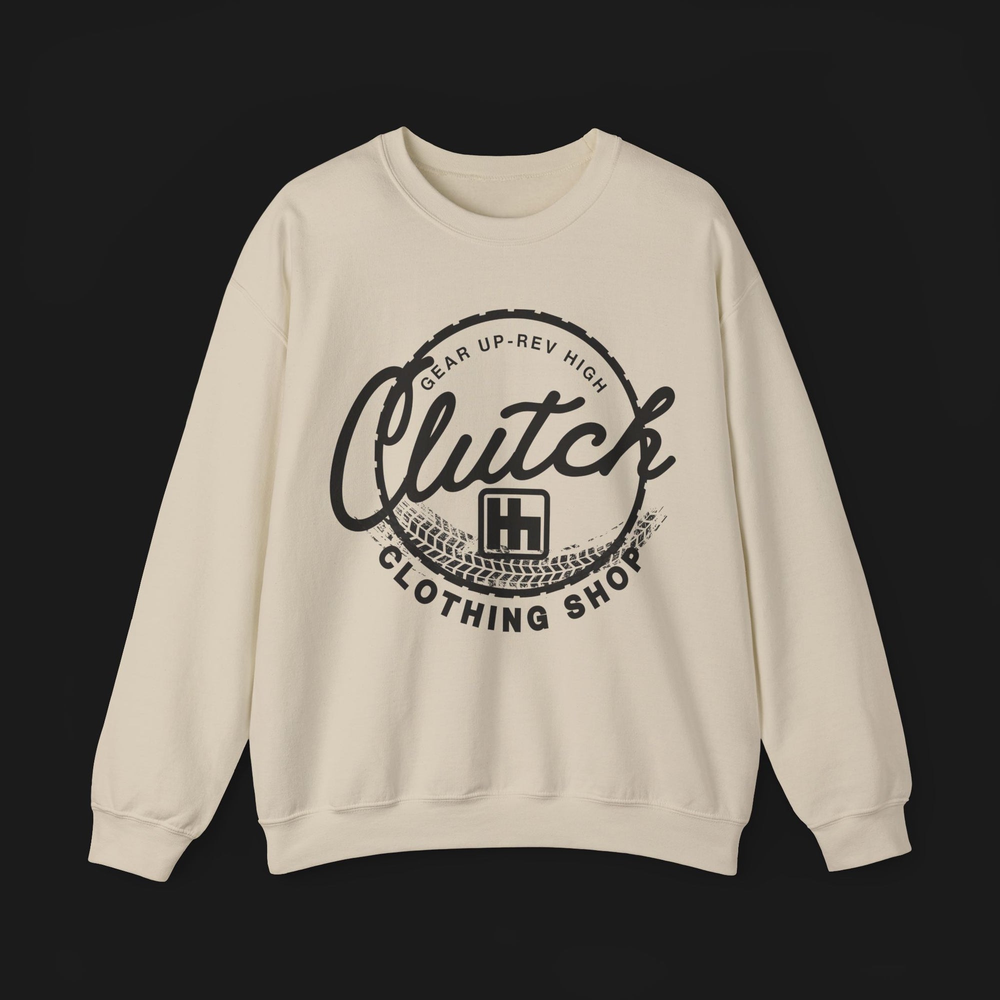 Clutch Crewneck Automotive Sweater | Mens & Womens (Unisex) Sweater