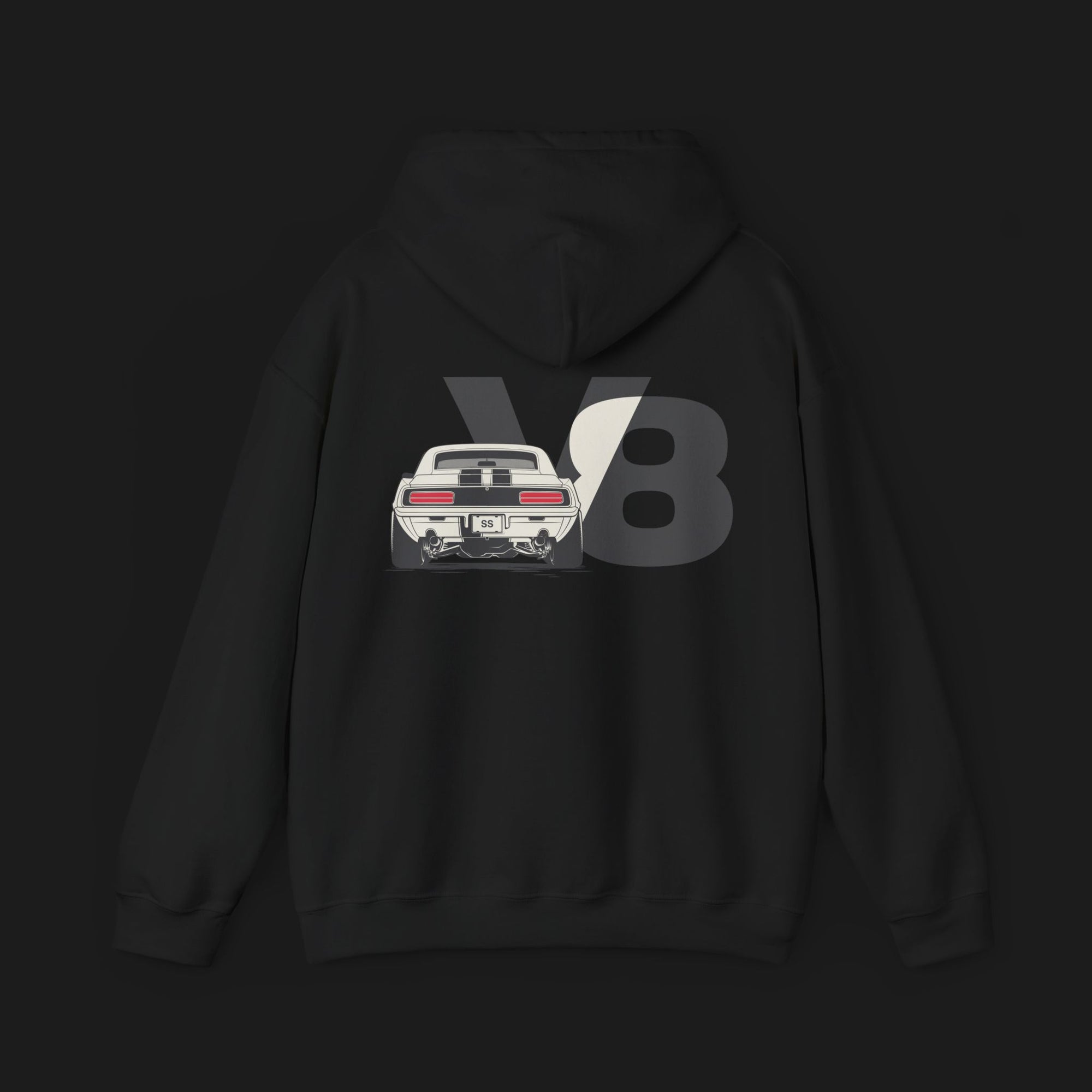 69 SS V8 Automotive Graphic Hoodie | Mens & Womens (Unisex) Hoodie