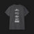 Clutch GPR JPN Track Pack Graphic T-Shirt – Back view of dark grey shirt featuring iconic Japanese tracks like Daikoku, Hakone, Haruna/Akina, and Suzuka. Ideal gift for JDM and motorsport enthusiasts.