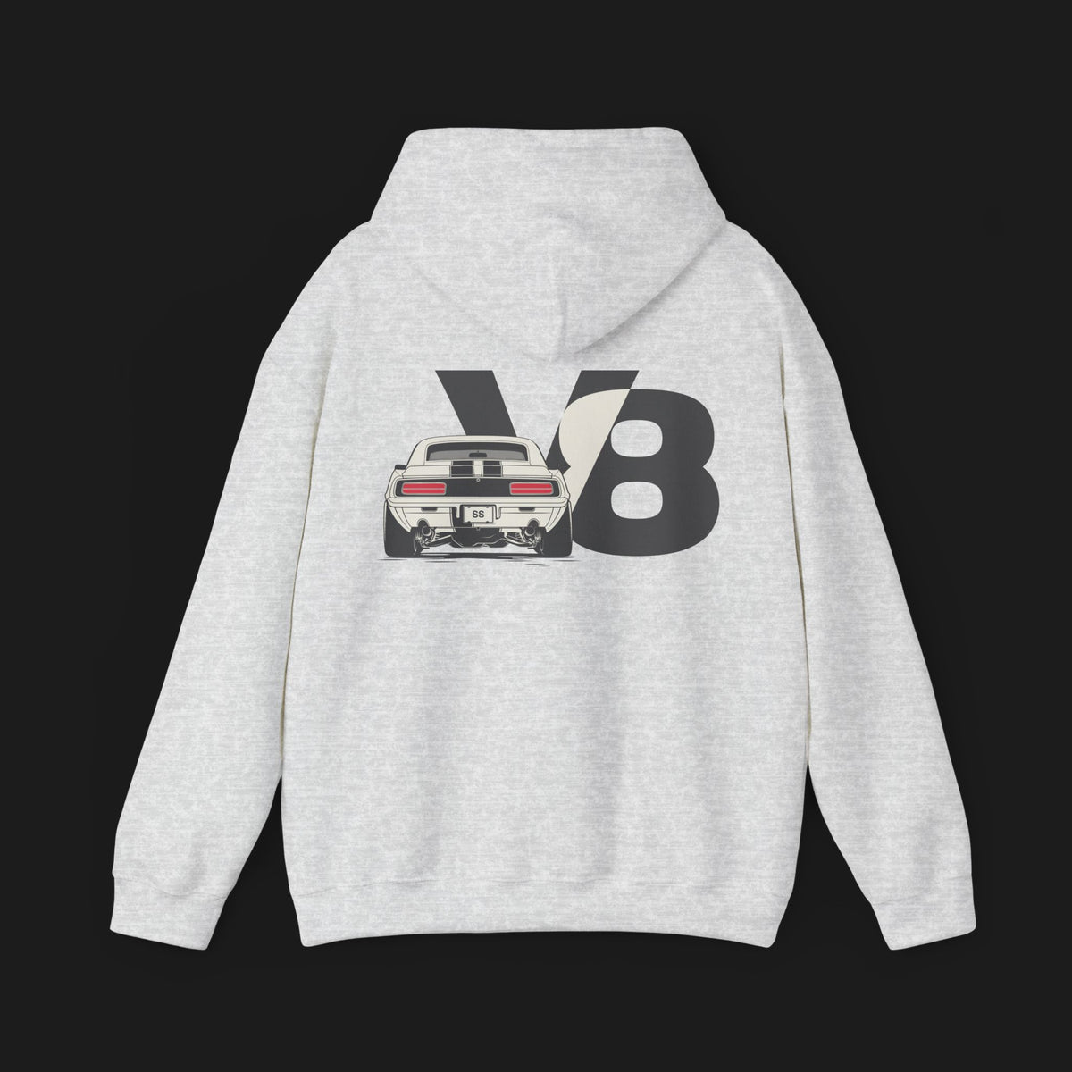 69 SS V8 Automotive Graphic Hoodie | Mens &amp; Womens (Unisex) Hoodie