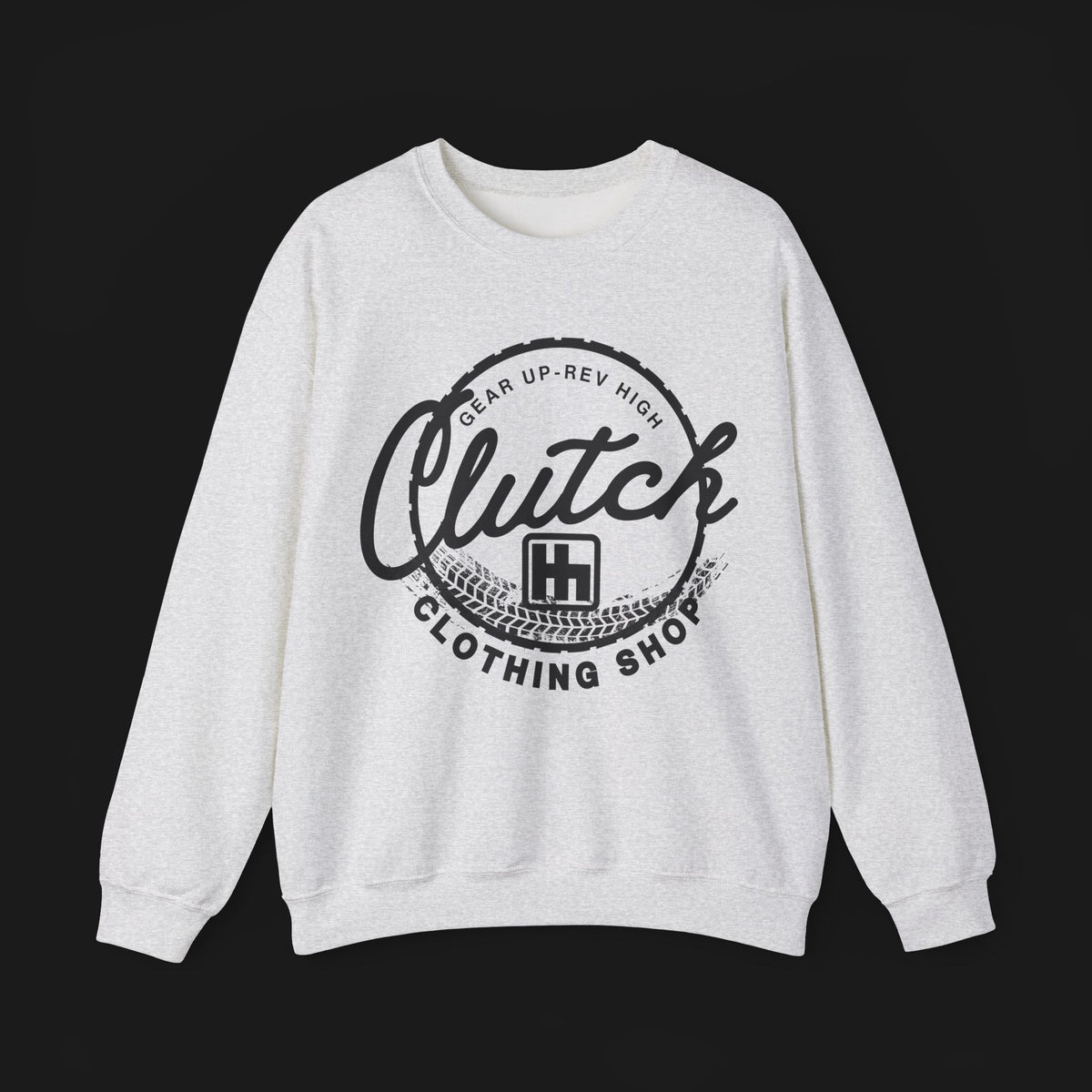 Clutch Crewneck Automotive Sweater | Mens &amp; Womens (Unisex) Sweater