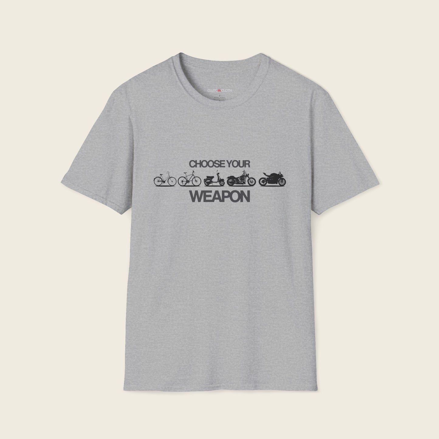 Choose Your Weapon | Clutchcloth Auto Apparel