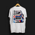 Brutally Unapologetic 30CSL Automotive Graphic T-Shirt – Back of White tee featuring a detailed front design of the iconic BMW 30CSL with red, blue, and white racing stripes. Perfect gift for BMW fans and car enthusiasts.