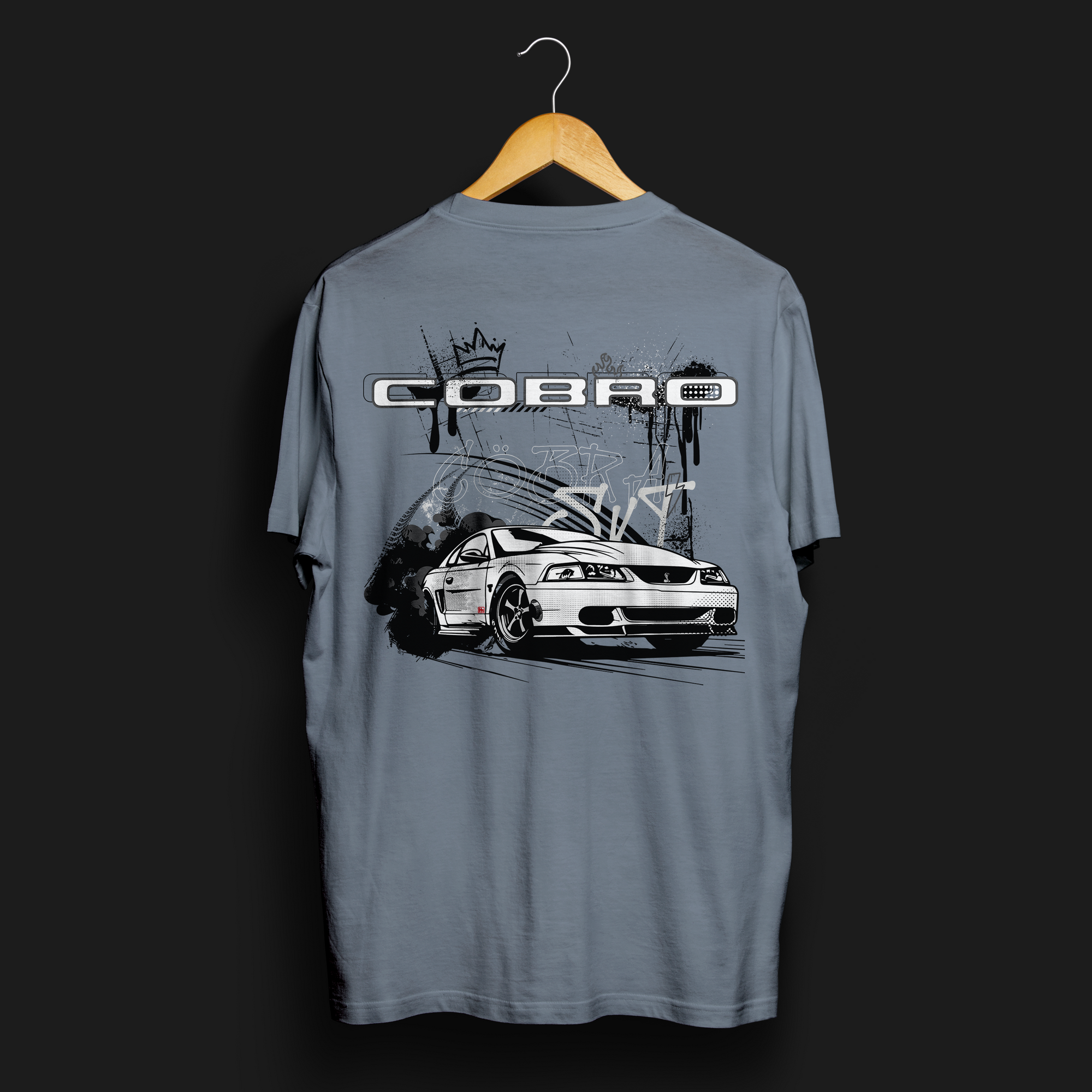 Cobro x Clutch Automotive Graphic T-Shirt | Mens & Womens (Unisex)