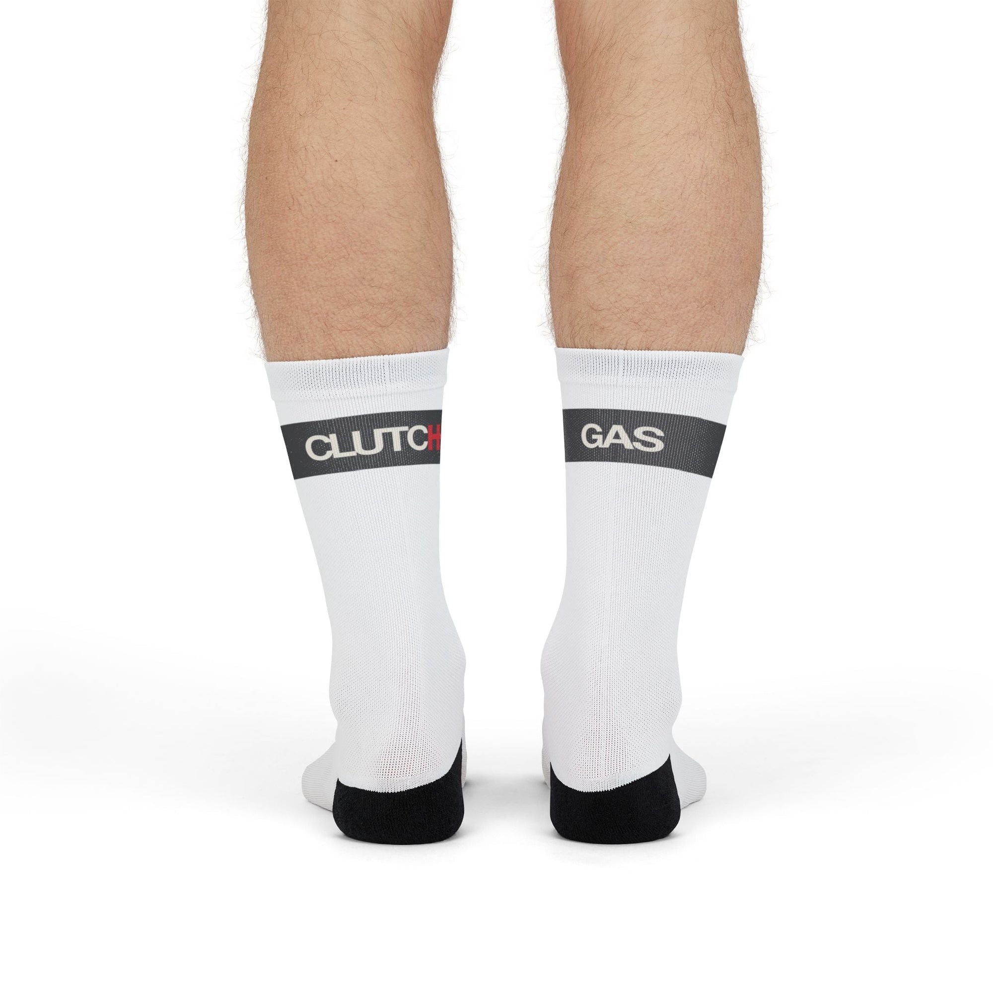 Driving Lessons Crew Socks | ClutchCloth Automotive Apparel - ClutchCloth - Socks - 10911172735725278685