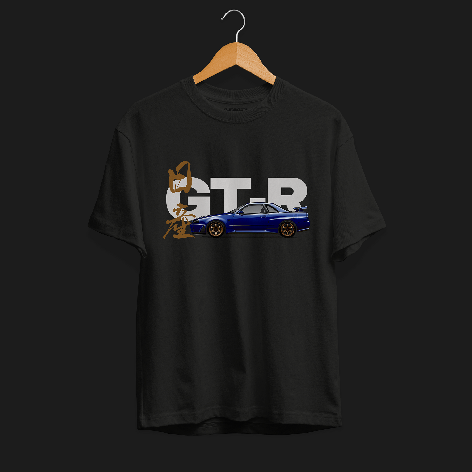 R34GT-R Automotive Graphic T-Shirt | Mens & Womens (Unisex)