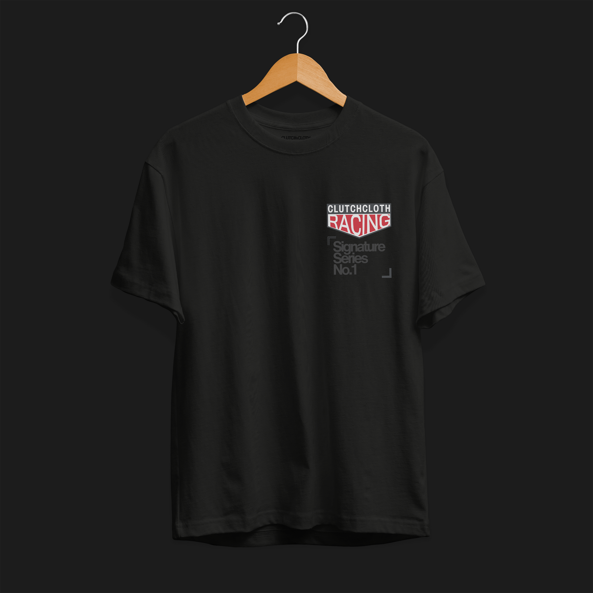 ClutchCloth Racing Signature Series No.1 Automotive Graphic T-Shirt | Mens & Womens (Unisex)