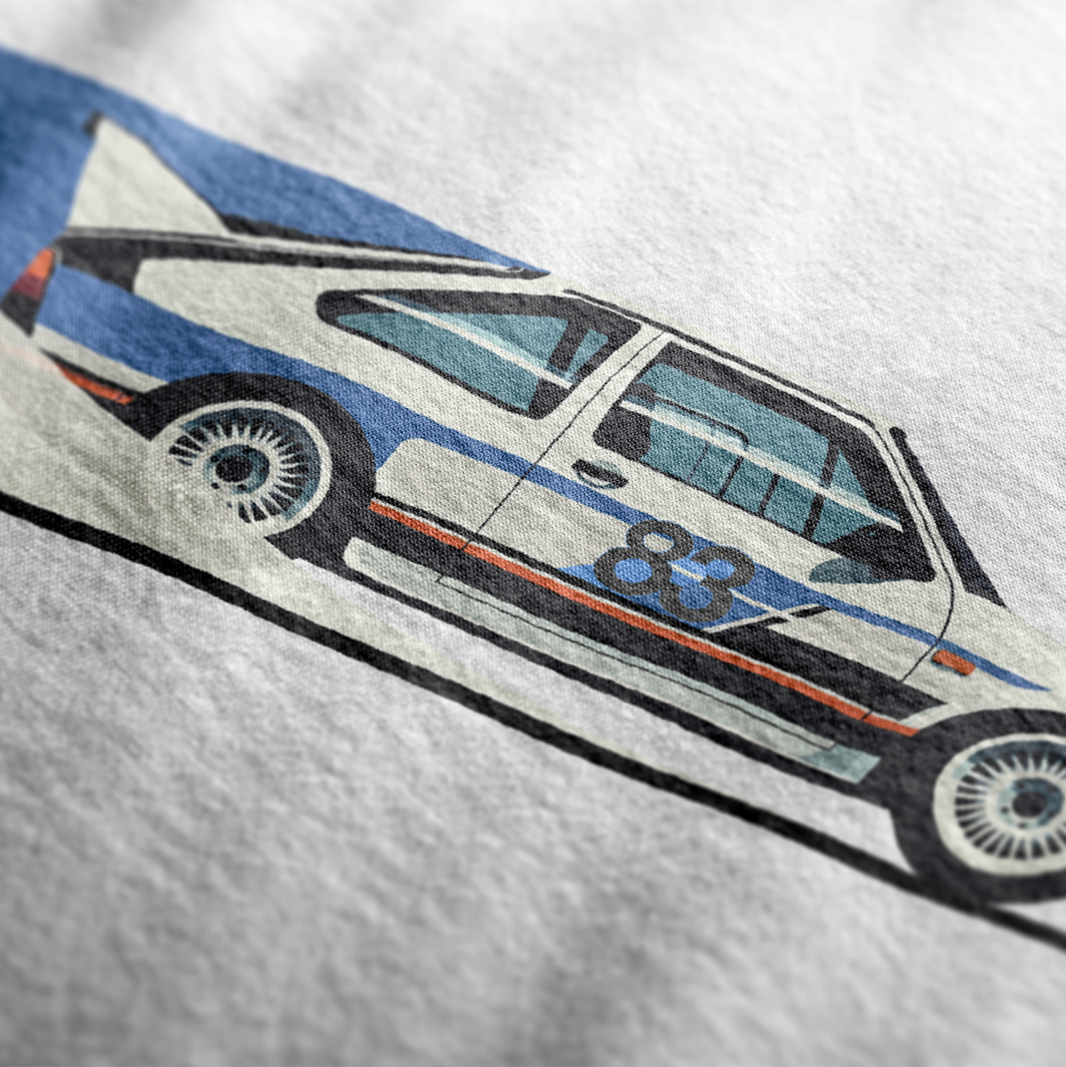 CW Rally 83 Automotive Graphic T-Shirt | Mens & Womens (Unisex)